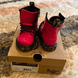 Hot pink kids Dr Martens size US 7